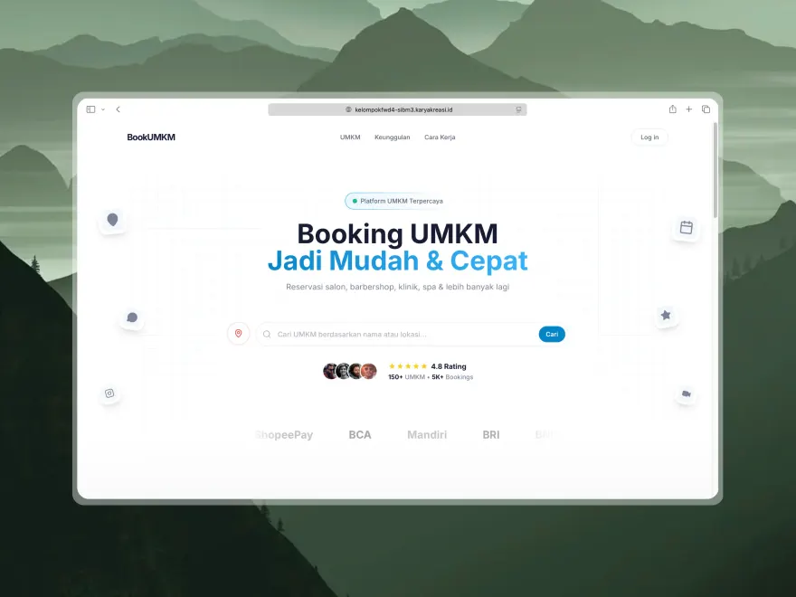 BookUMKM - UMKM Booking Platform